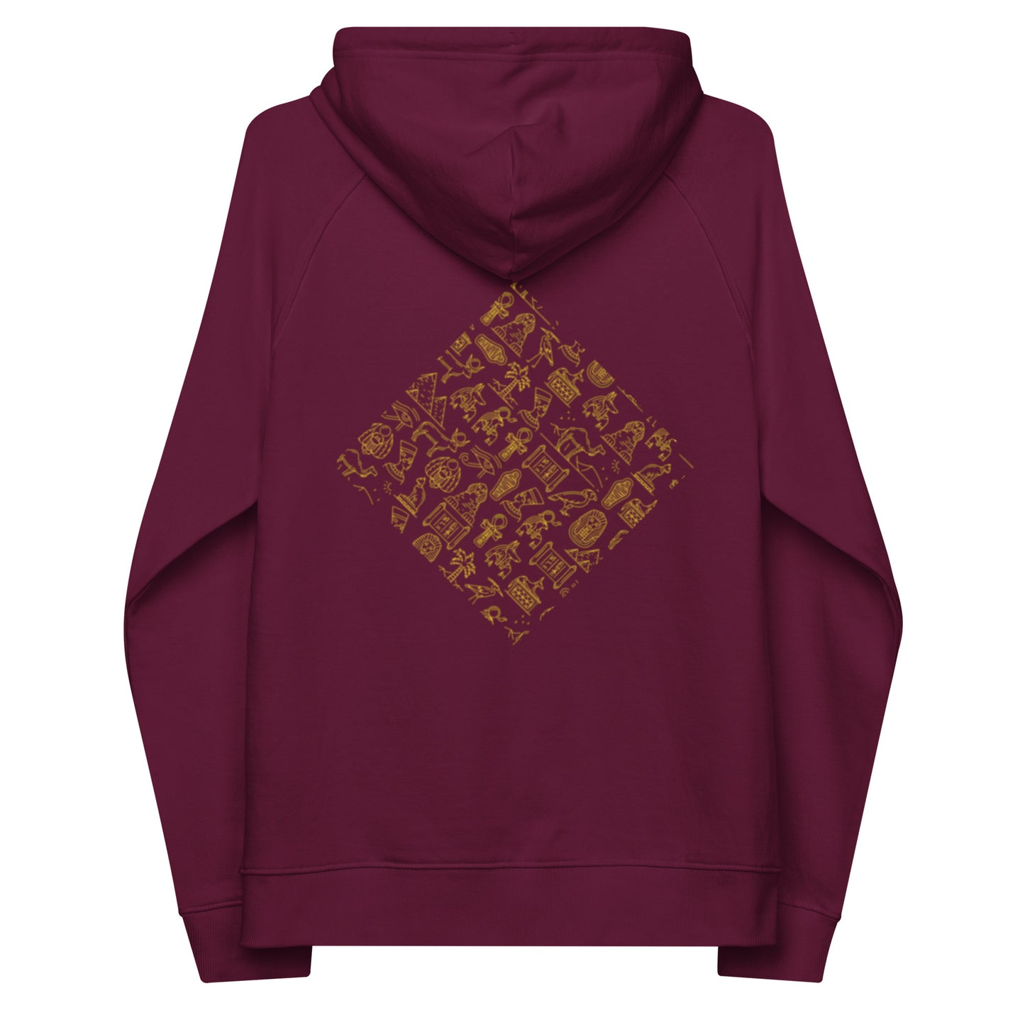 Egypt raglan hoodie