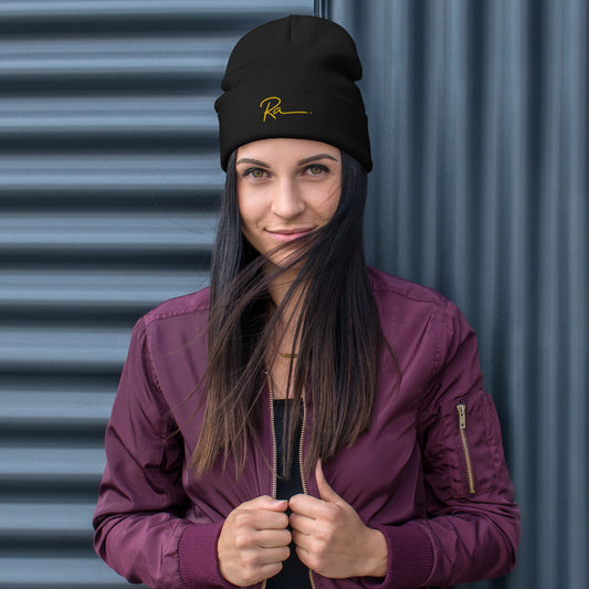 Embroidered Ra Beanie