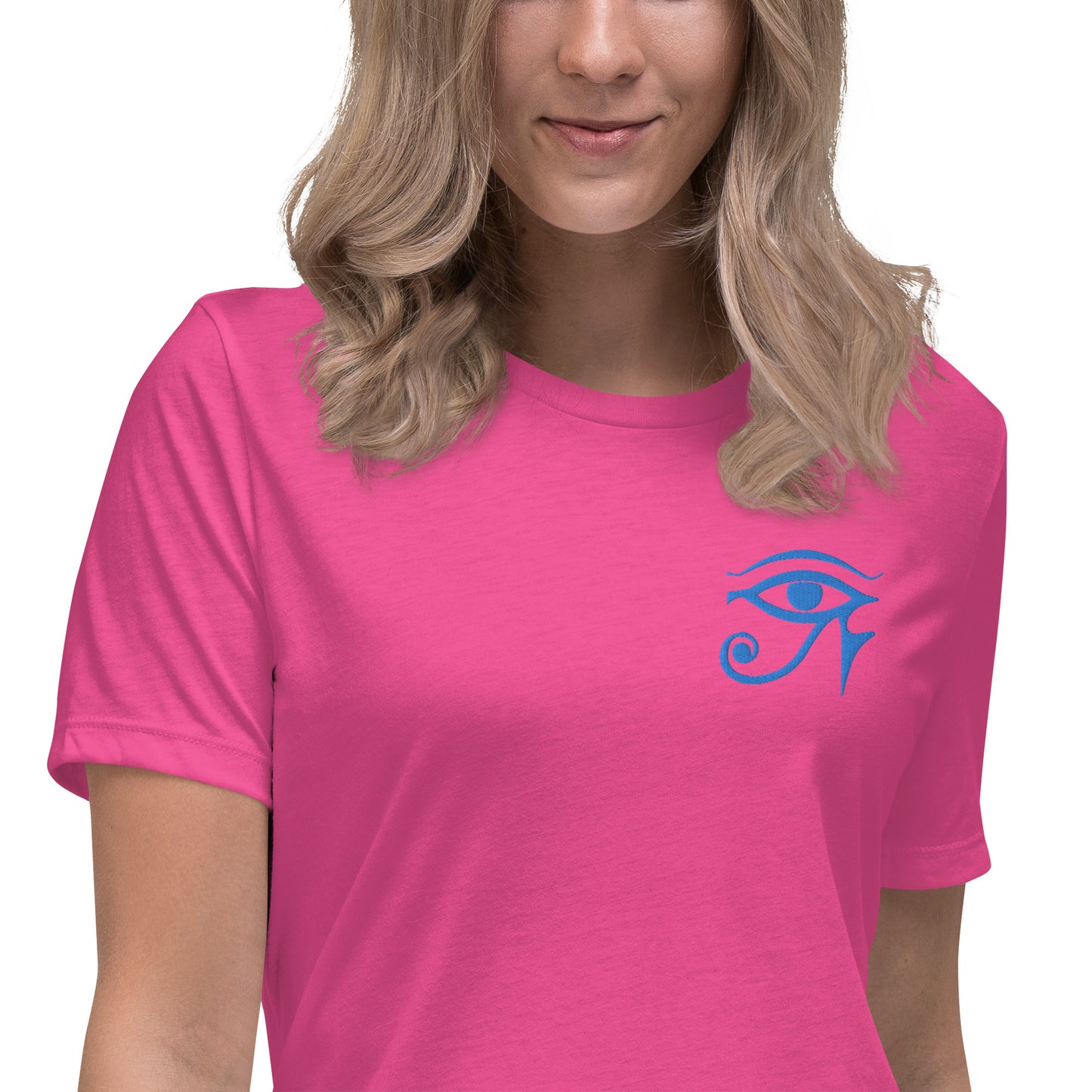 Women's Blue Eye Ra Relaxed T-Shirt