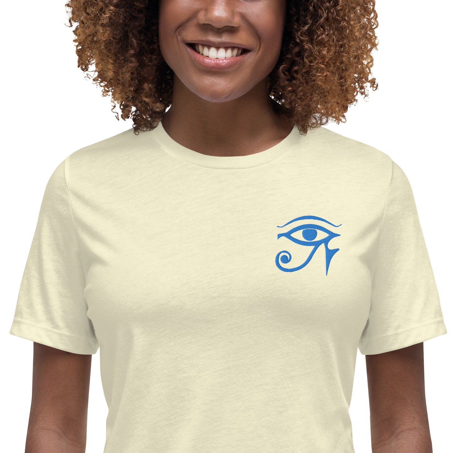 Women's Blue Eye Ra Relaxed T-Shirt