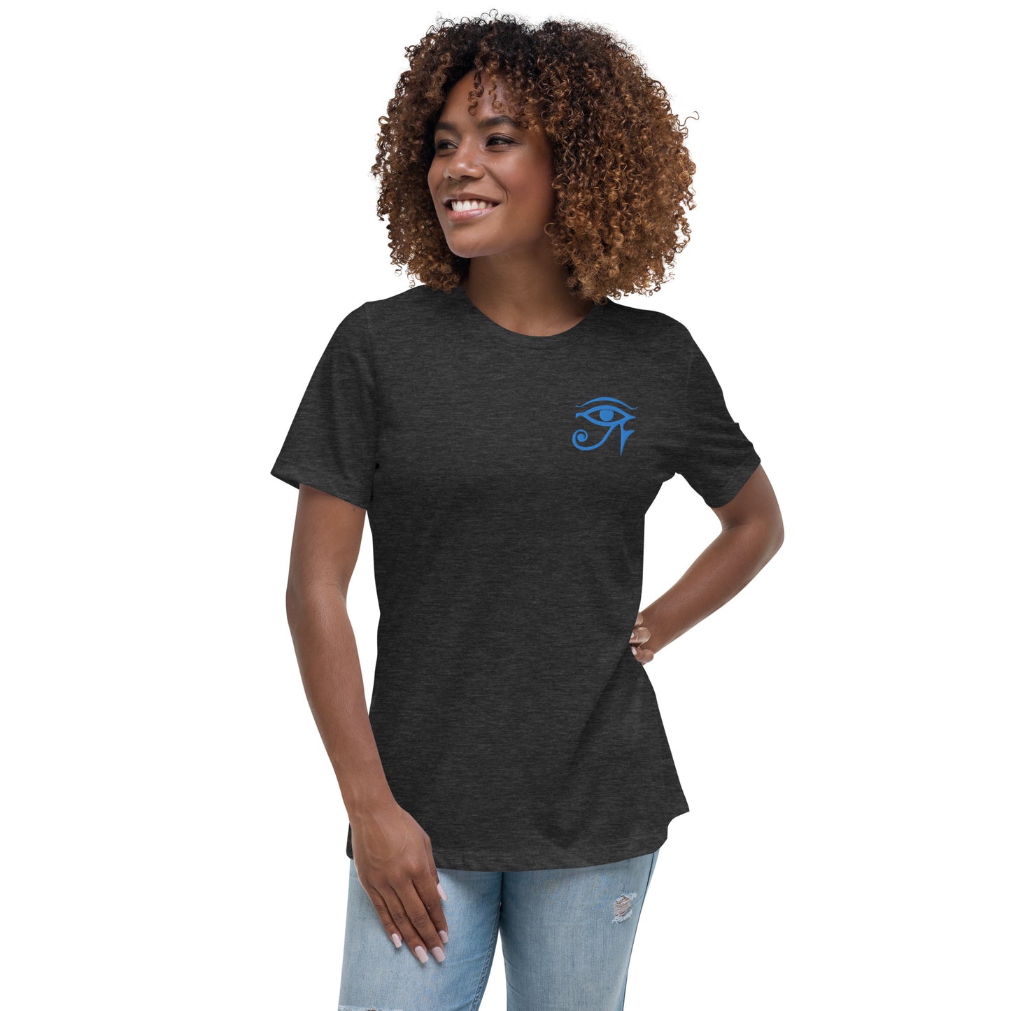 Women's Blue Eye Ra Relaxed T-Shirt