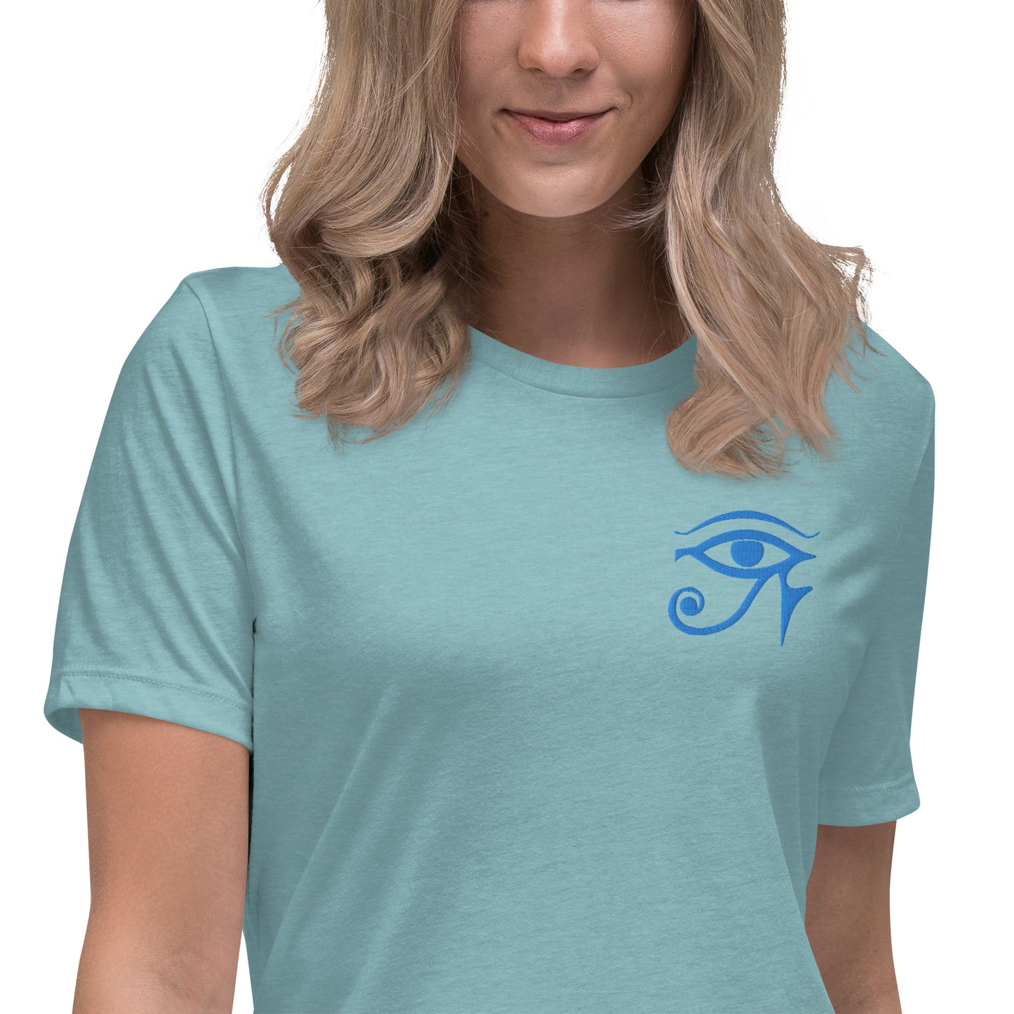 Women's Blue Eye Ra Relaxed T-Shirt