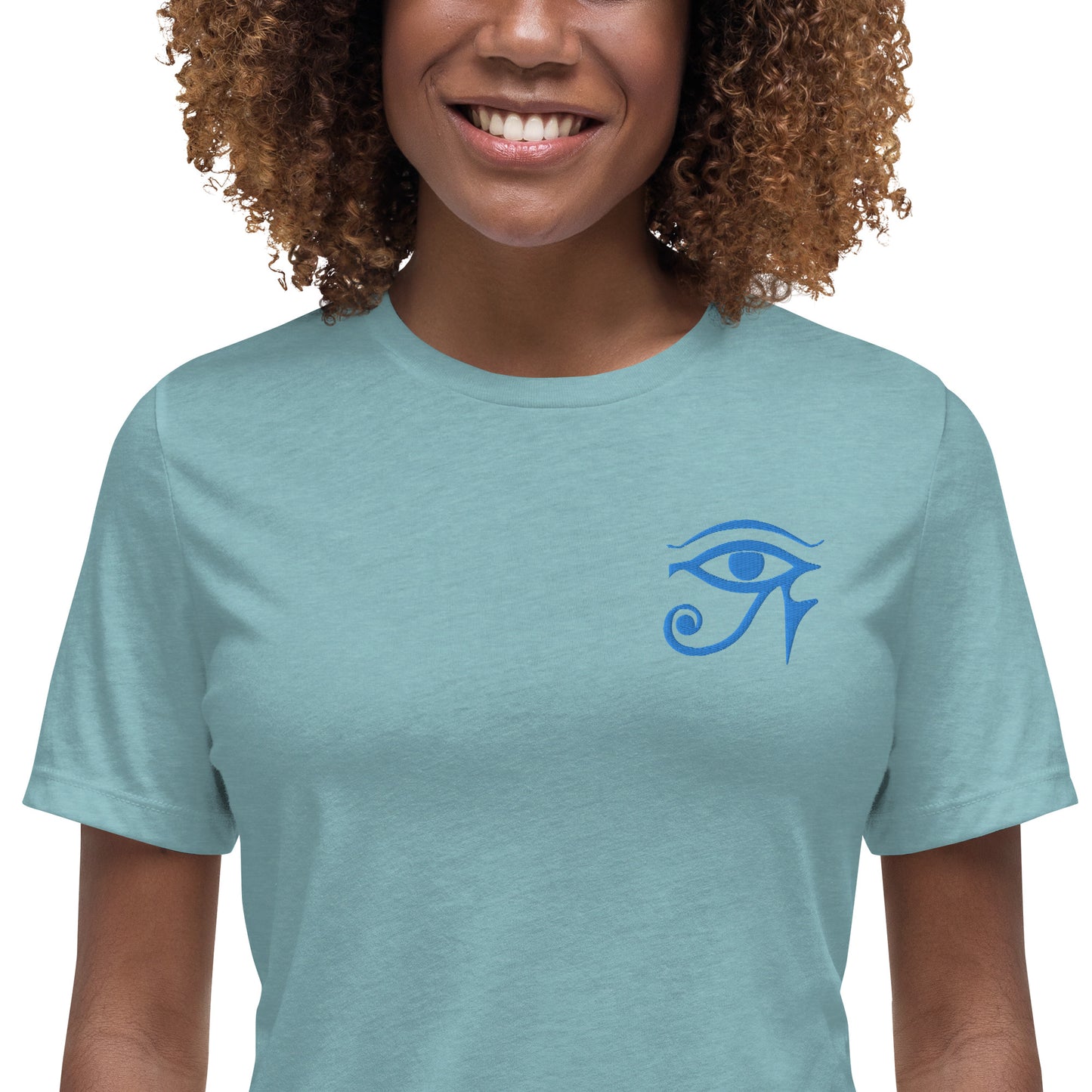 Women's Blue Eye Ra Relaxed T-Shirt