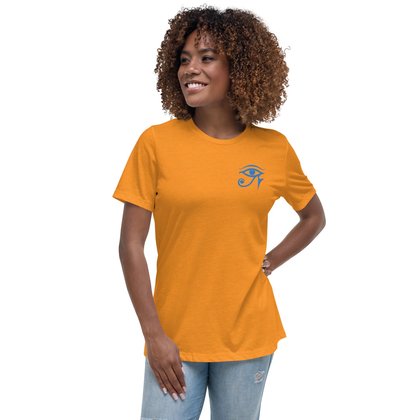 Women's Blue Eye Ra Relaxed T-Shirt