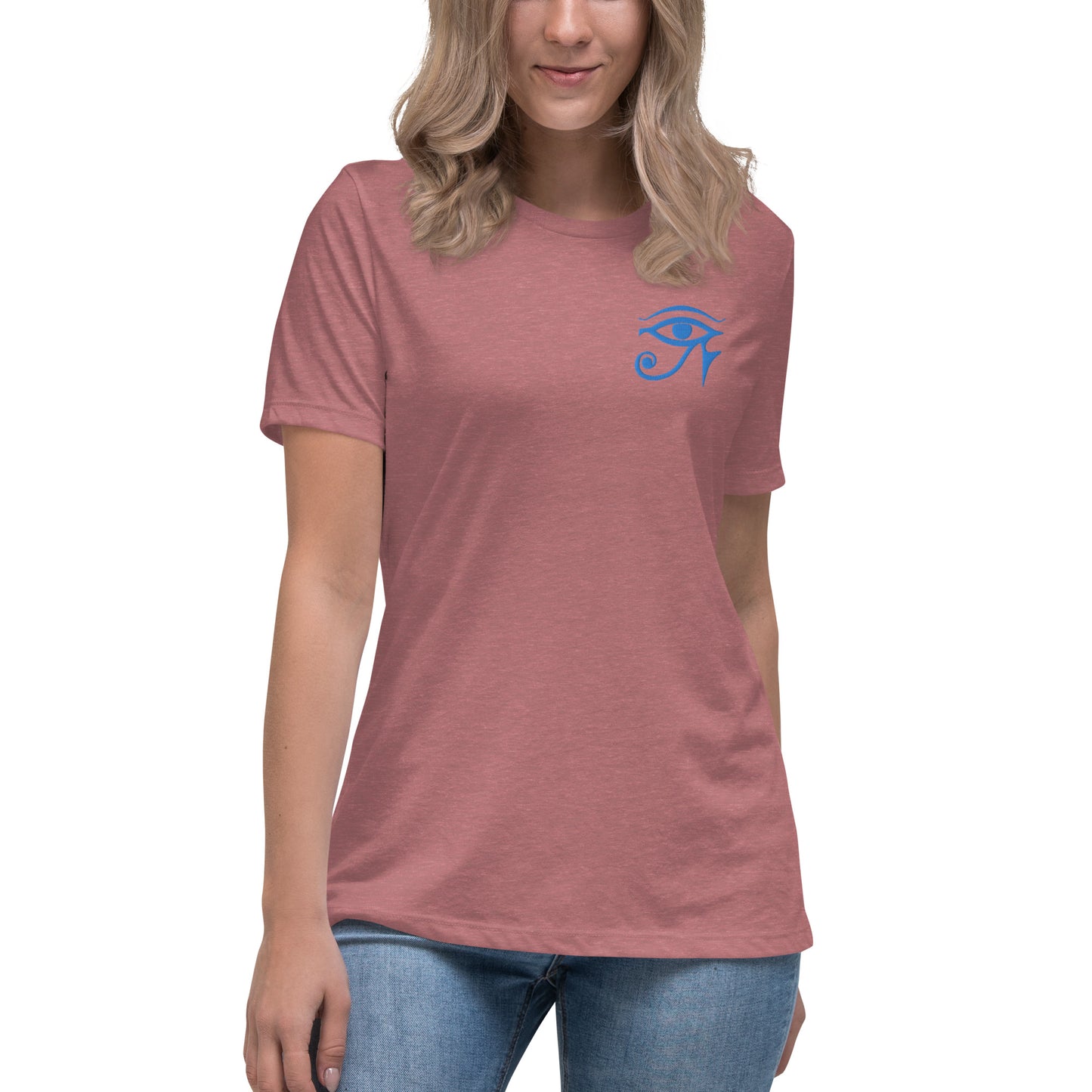 Women's Blue Eye Ra Relaxed T-Shirt