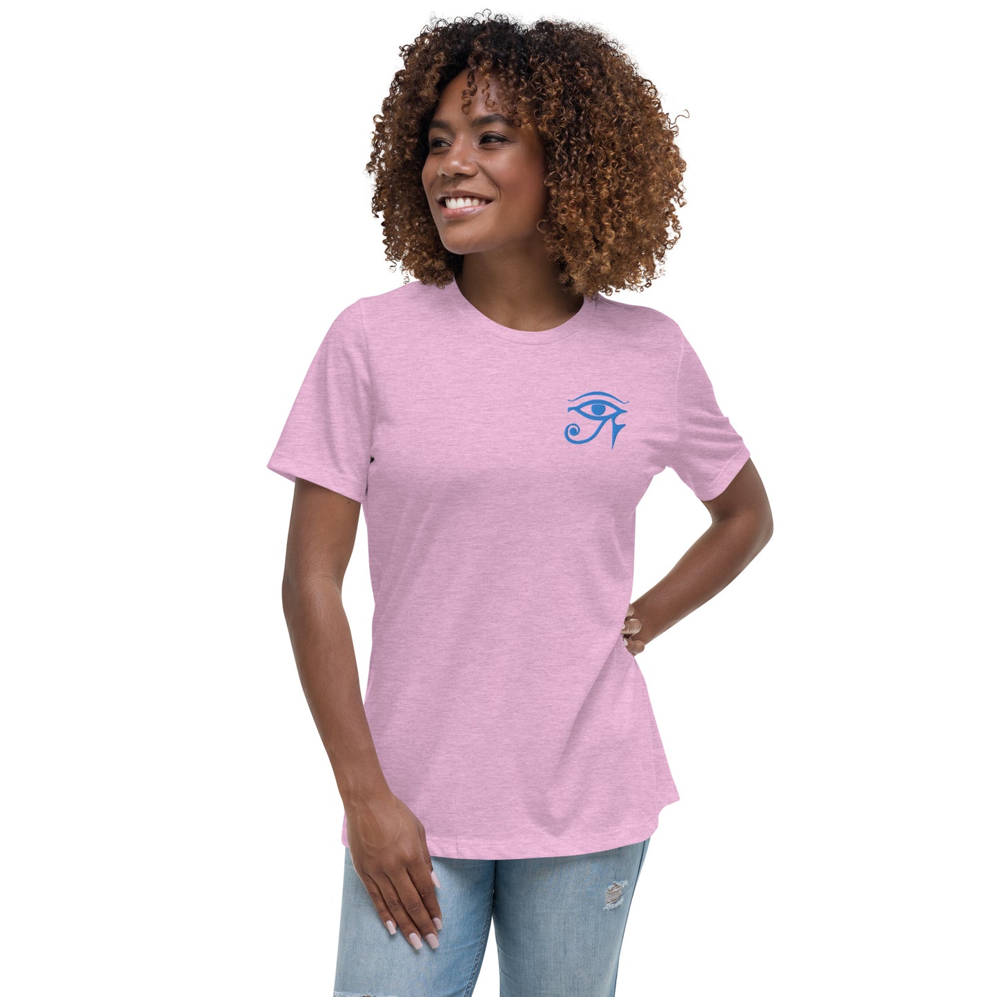 Women's Blue Eye Ra Relaxed T-Shirt