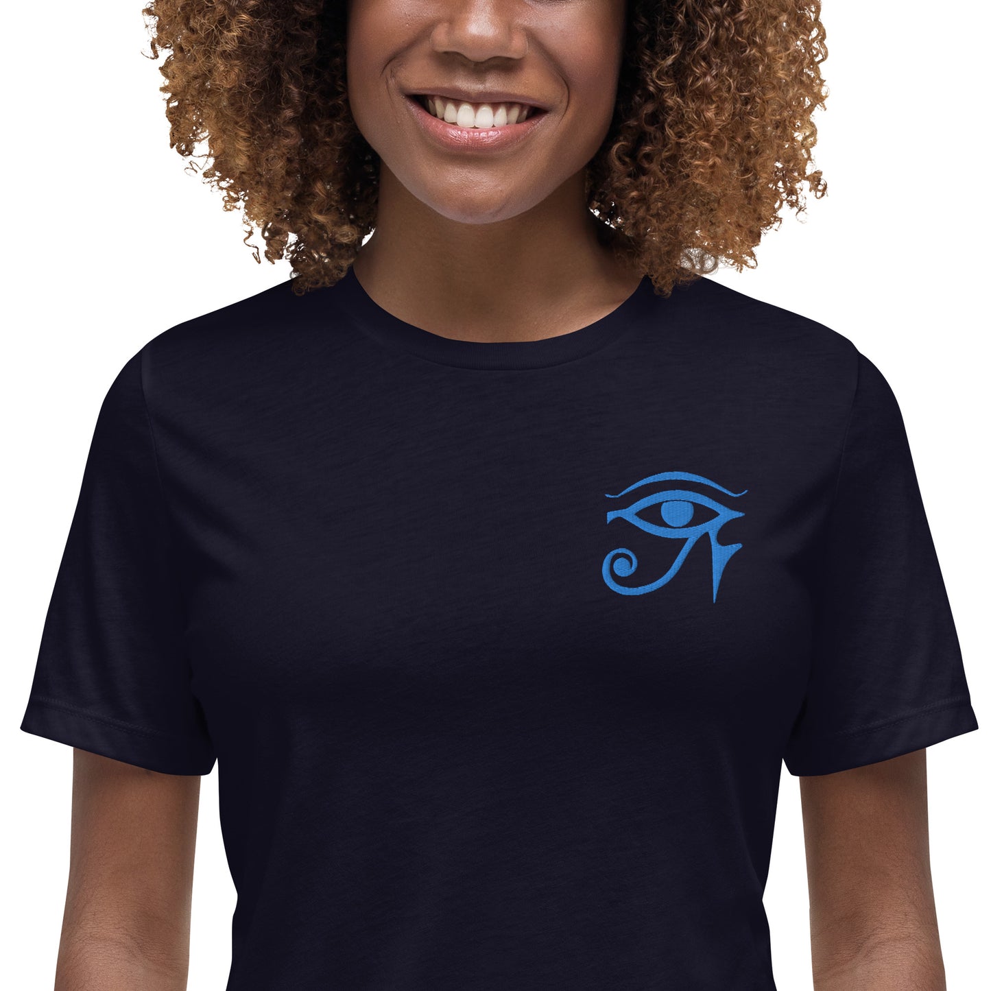 Women's Blue Eye Ra Relaxed T-Shirt