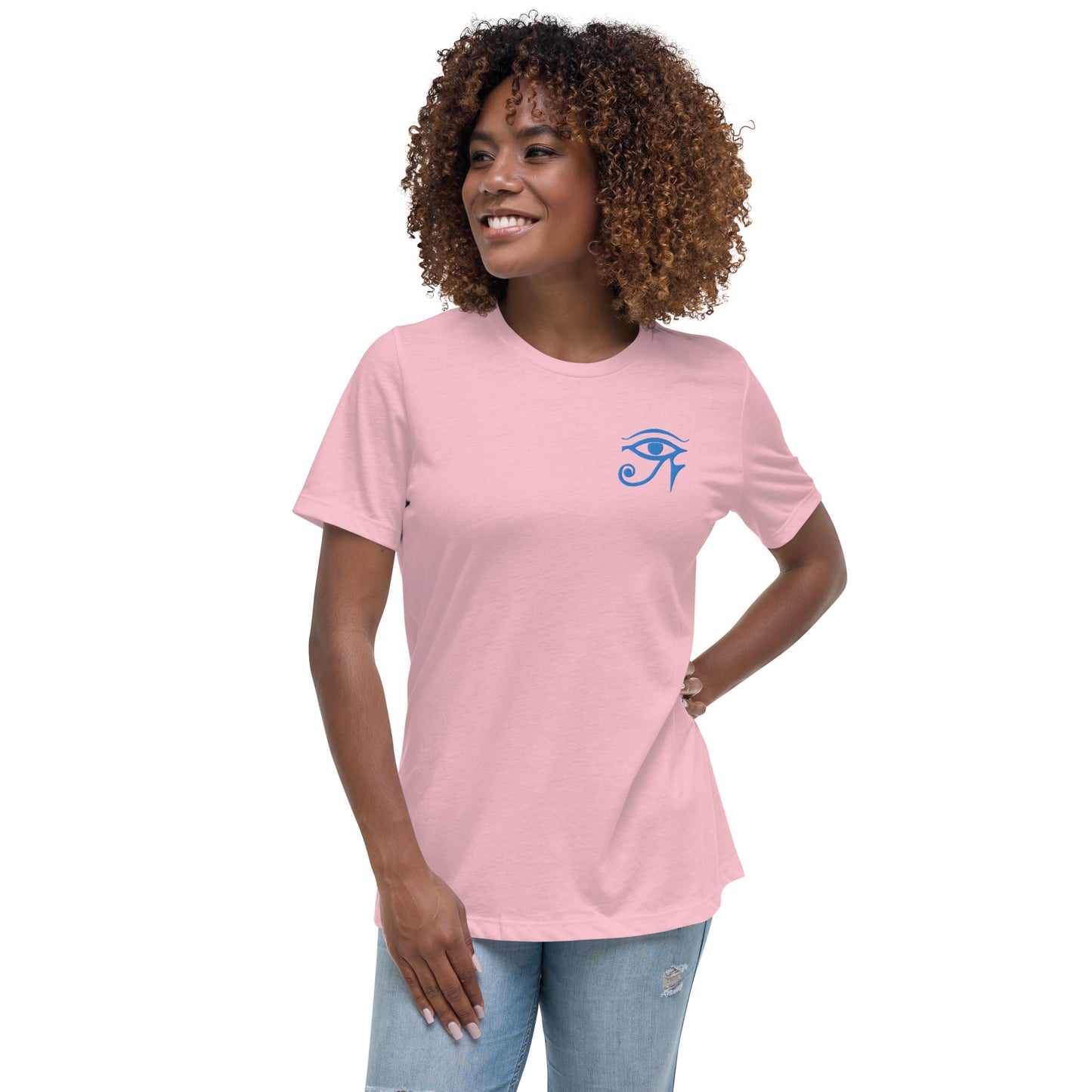 Women's Blue Eye Ra Relaxed T-Shirt