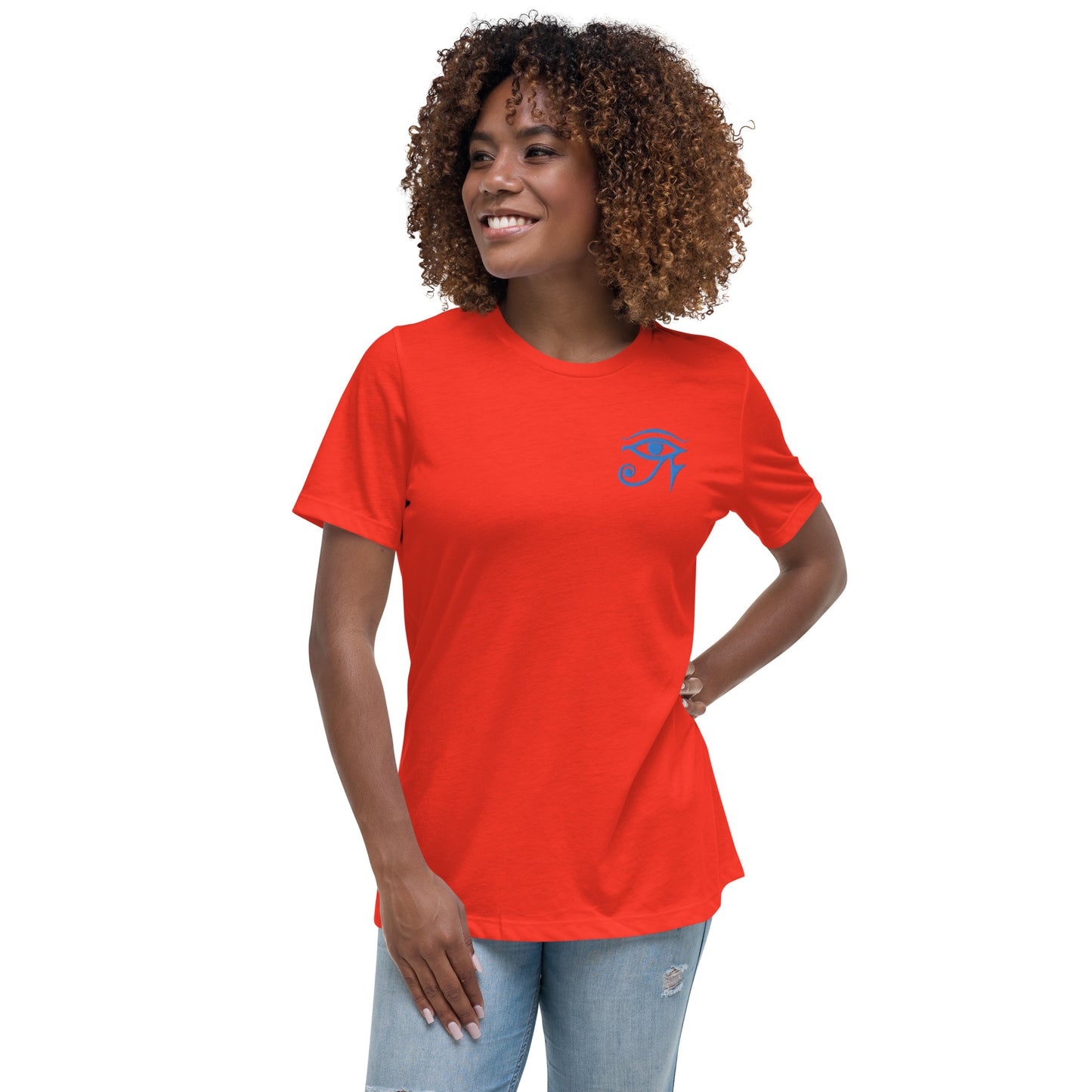 Women's Blue Eye Ra Relaxed T-Shirt