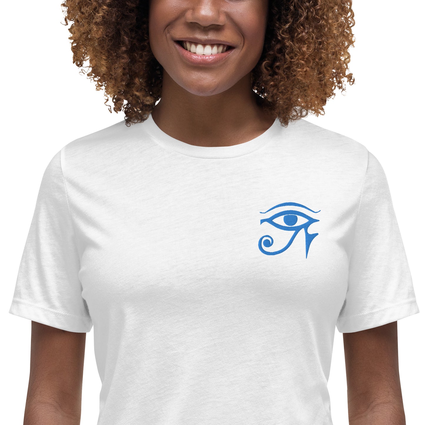 Women's Blue Eye Ra Relaxed T-Shirt